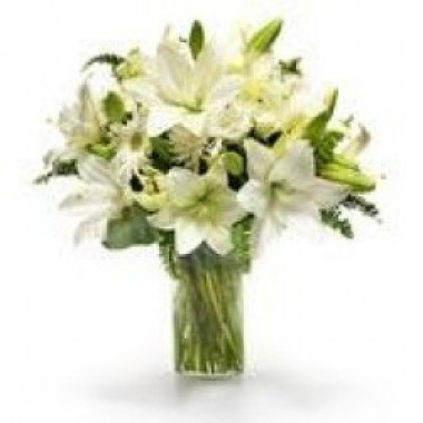 White lilies