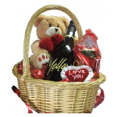 Valentine's assorted basket