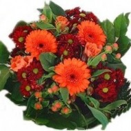 Bouquet de gerberas y lirios