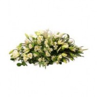 Liliums and lisanthius arrangement