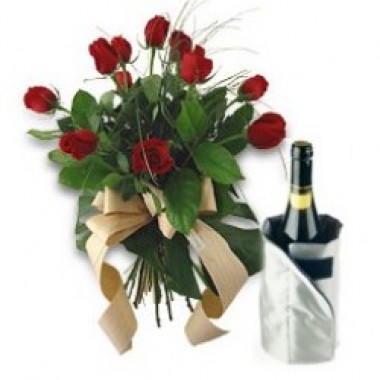 Roses and wine
